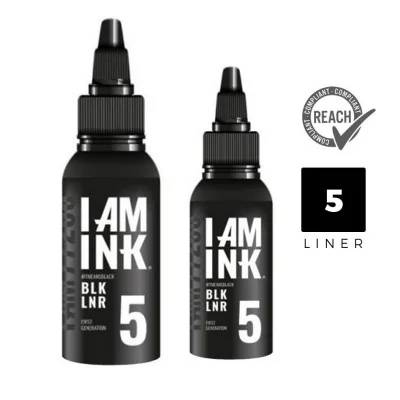 Inchiostro I AM INK Black Liner - Generazione 5