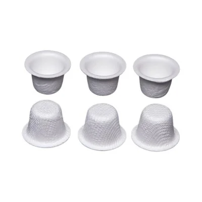 Capsula / Tazze di inchiostro biodegradabile Ozer - 12mm x 100