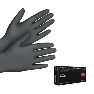 Guanti Nitrile Mercator Nero