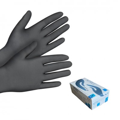 Guanti Nitrile Medicprotec Nero