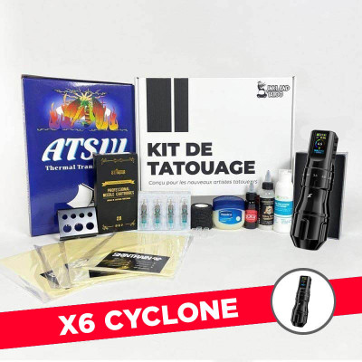 Kit tatuaggio Professionale Xenon - Macchina senza fili a batteria