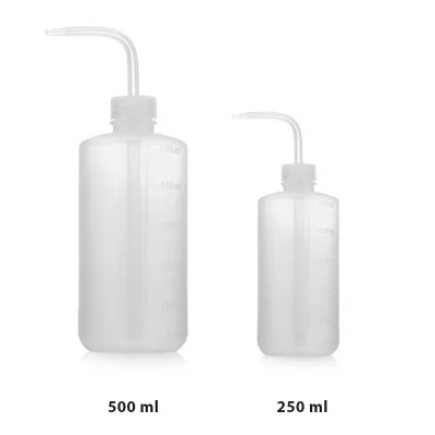 Bottiglie per il risciacquo