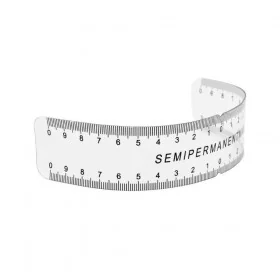 Regola in plastica flessibile per sopracciglia